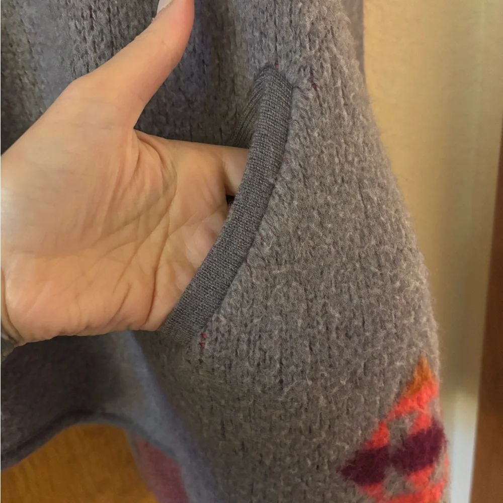 We The Free, Free People Gray and Pink Patterned Cardigan - Picture 7 of 12